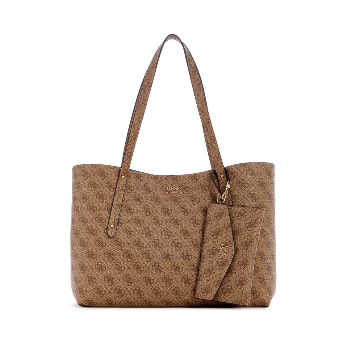 BRENTON TOTE,LATTE LOGO