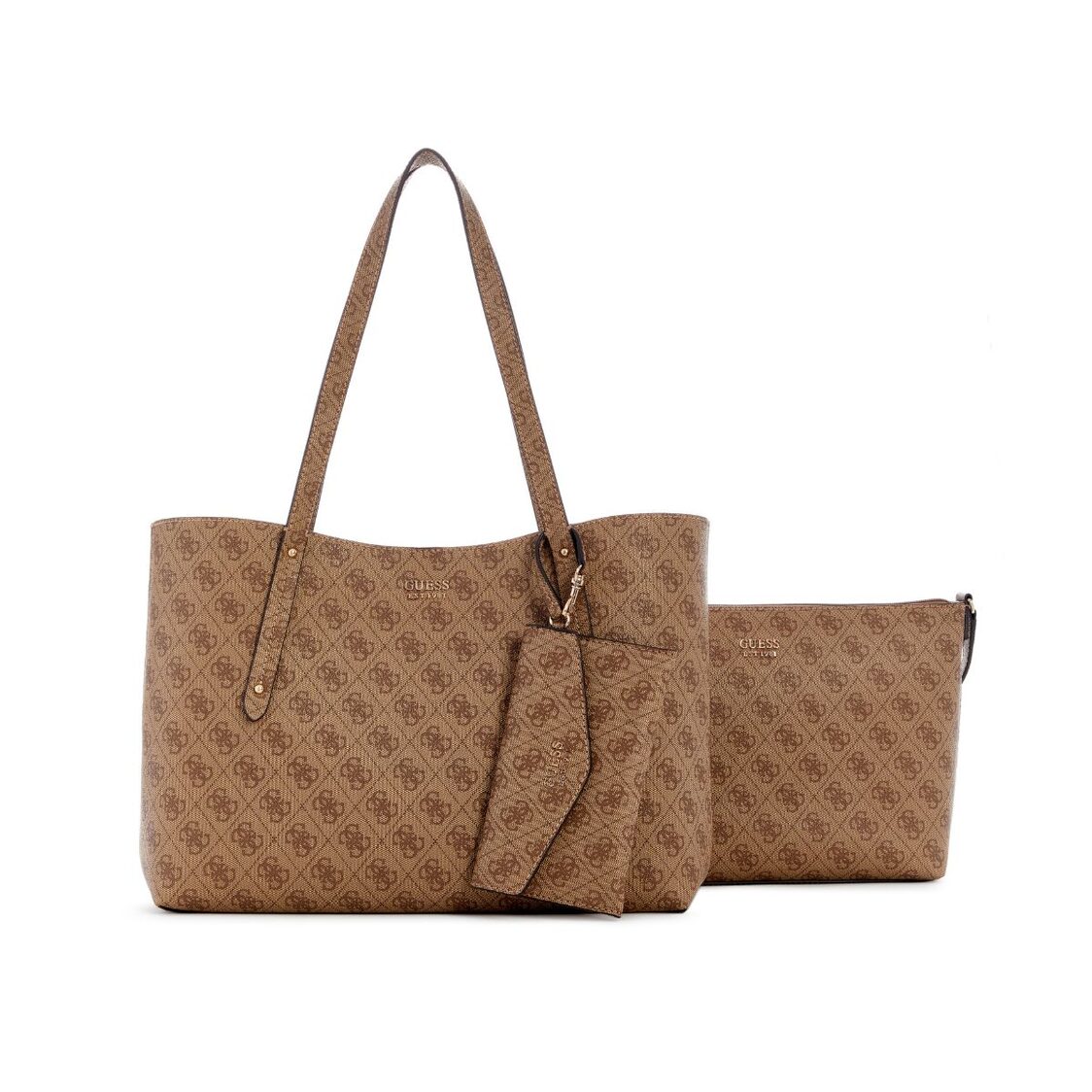 BRENTON TOTE,LATTE LOGO