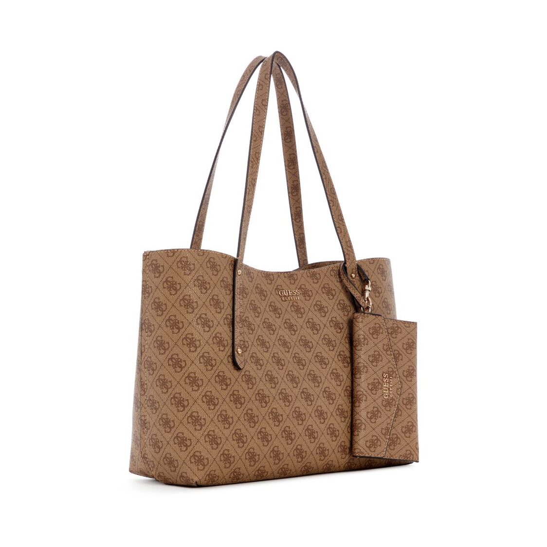 BRENTON TOTE,LATTE LOGO