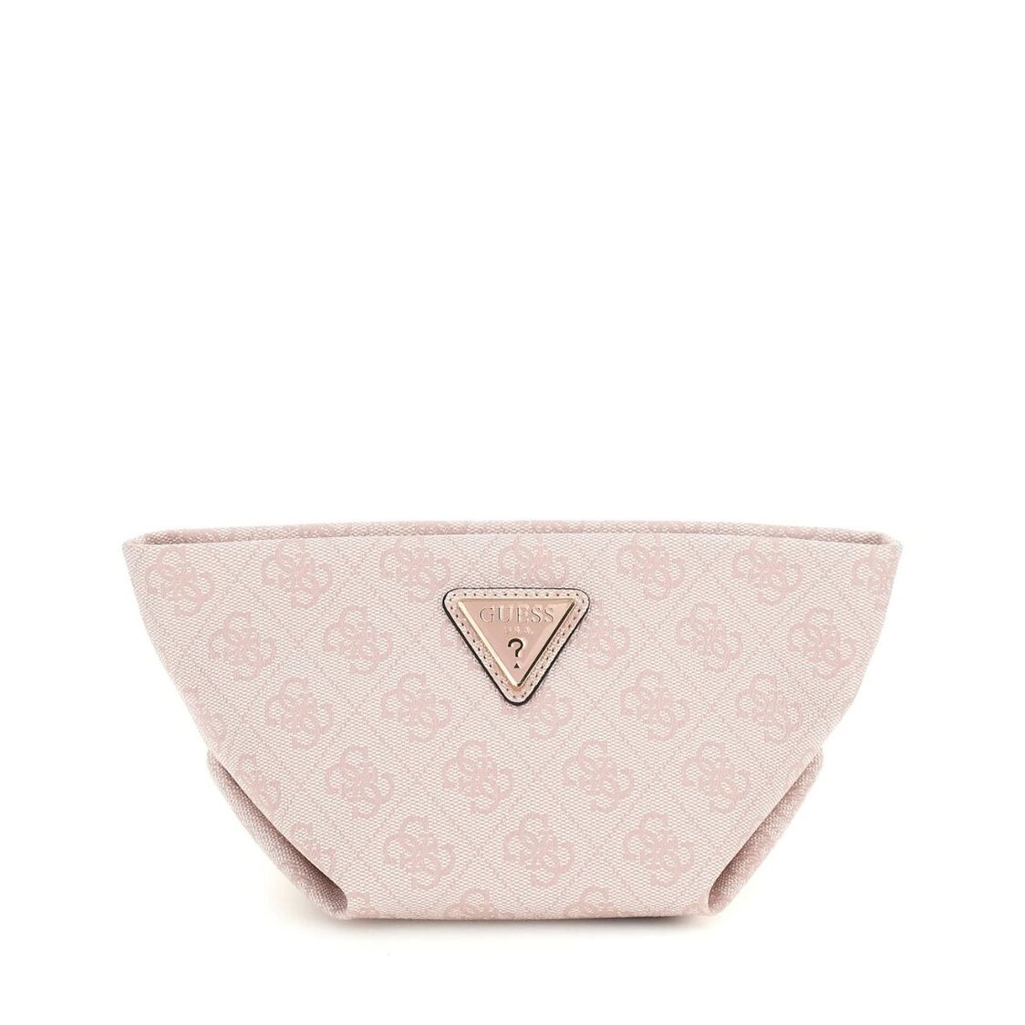 Guess Helina Top Zip Cosmetic,Rose Water Logo