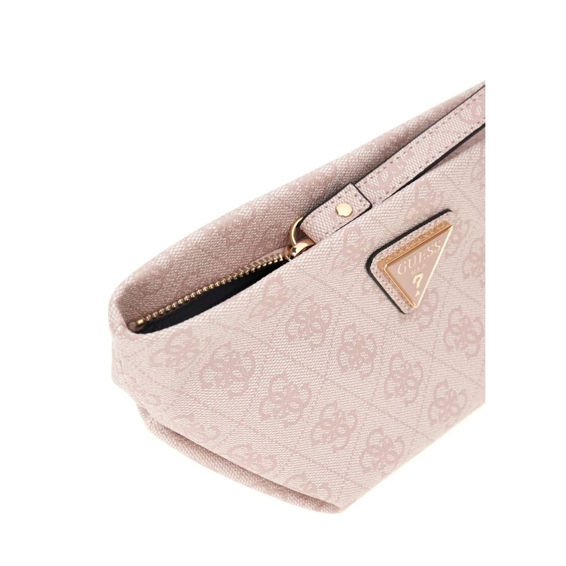 Guess Helina Top Zip Cosmetic,Rose Water Logo