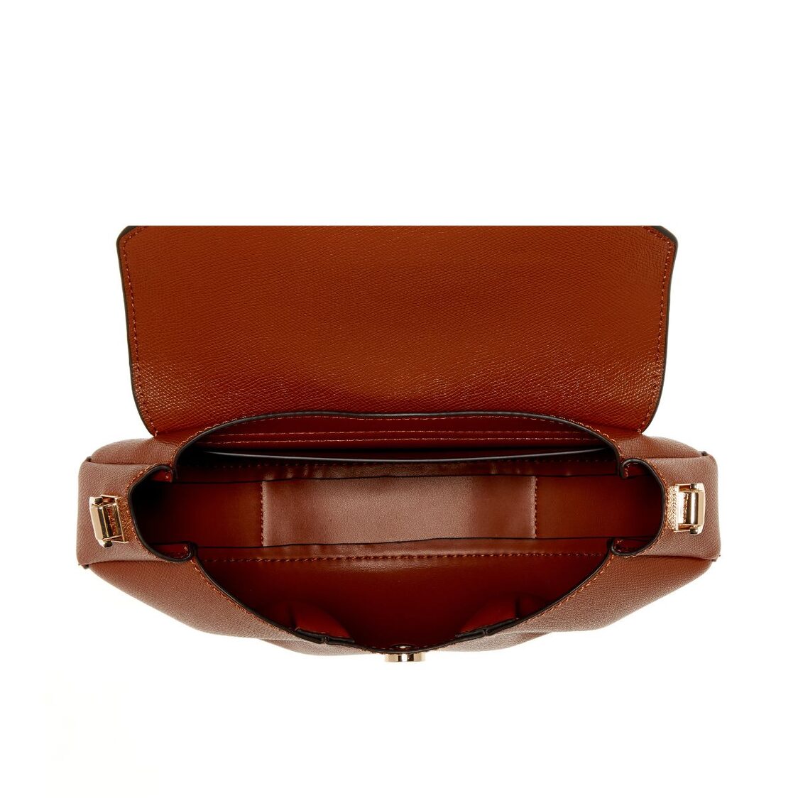 AMORETTE FLAP CROSSBODY,COGNAC