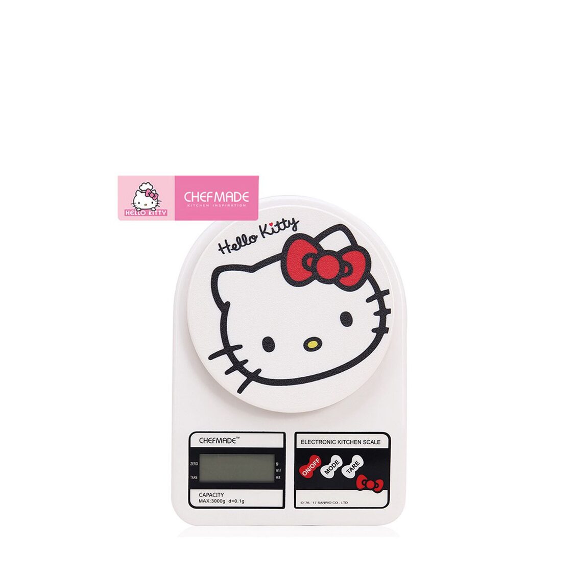 CHEFMADE Hello Kitty ABS Electronic Kitchen Scale 1898CM-KT7014
