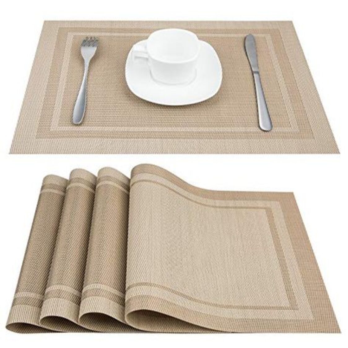 J. Rapee Cornice Placemat Tan