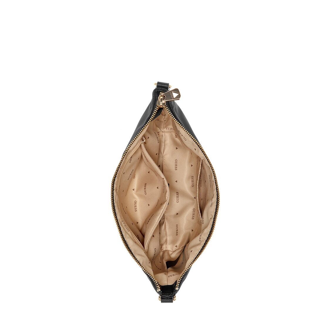 Guess Mauve Convertible Hobo, Black