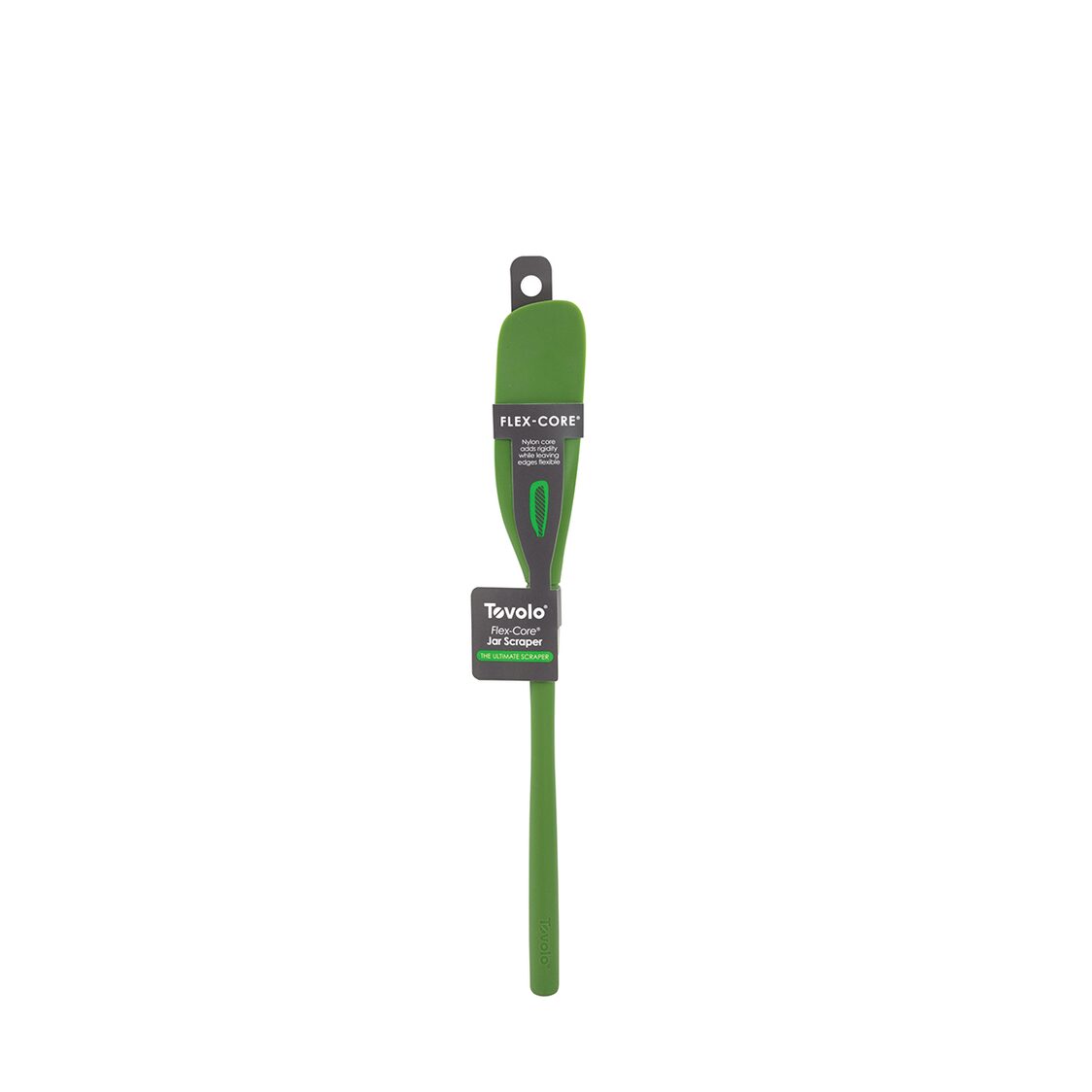 Tovolo Flex-Core All Silicone Jar Scraper Pesto