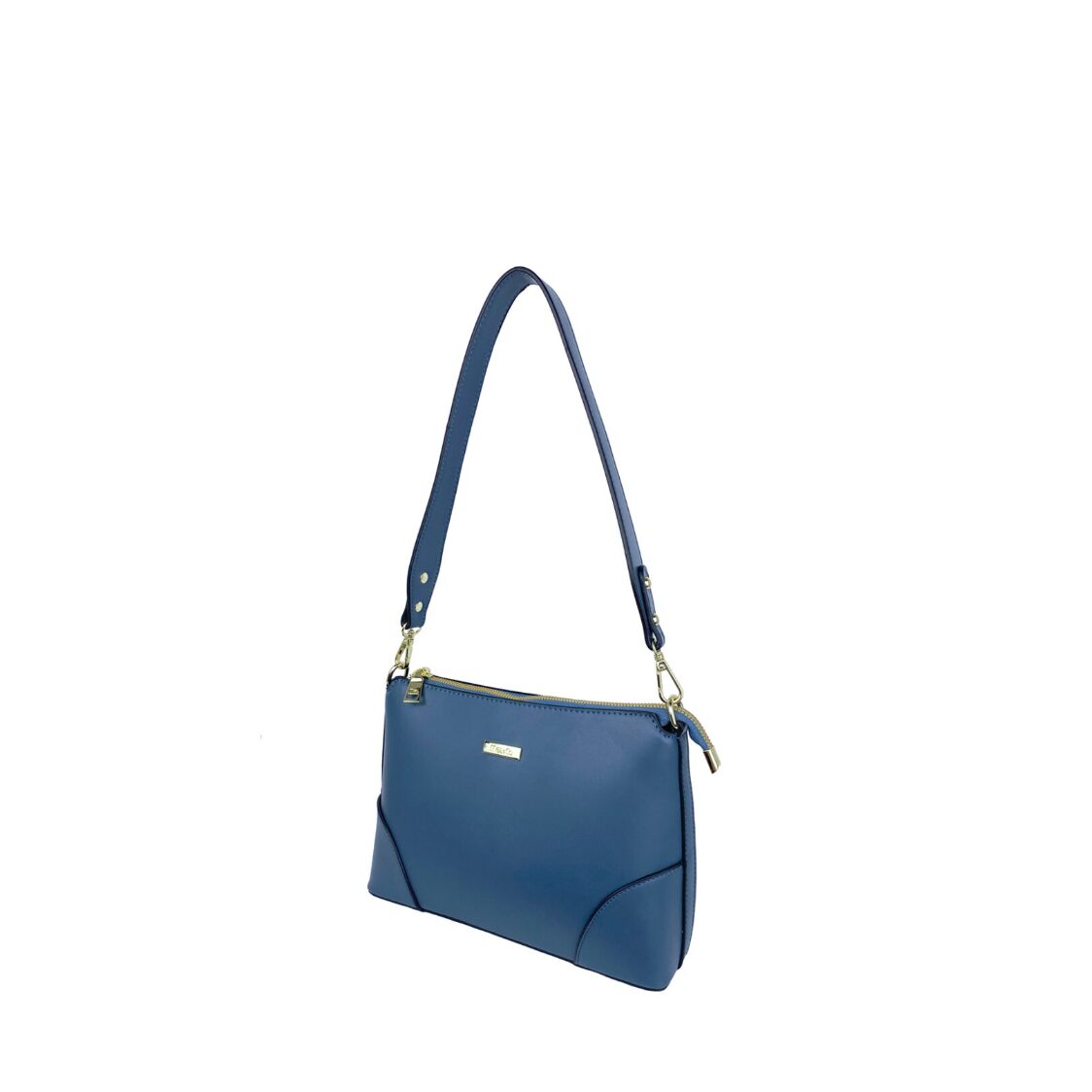 Mel&Co Basic Faux Leather Shoulder Sling Bag