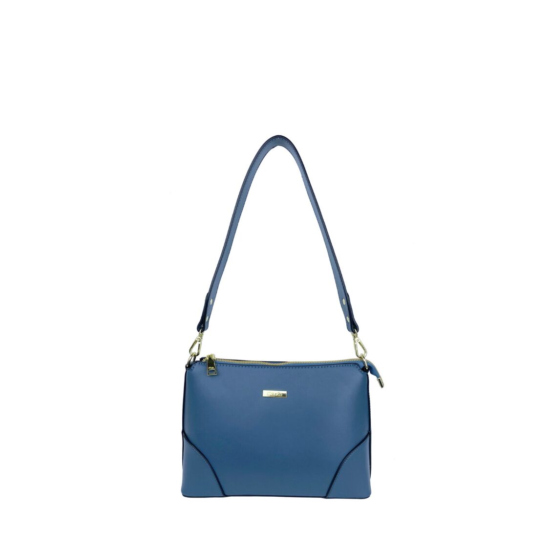 Mel&Co Basic Faux Leather Shoulder Sling Bag