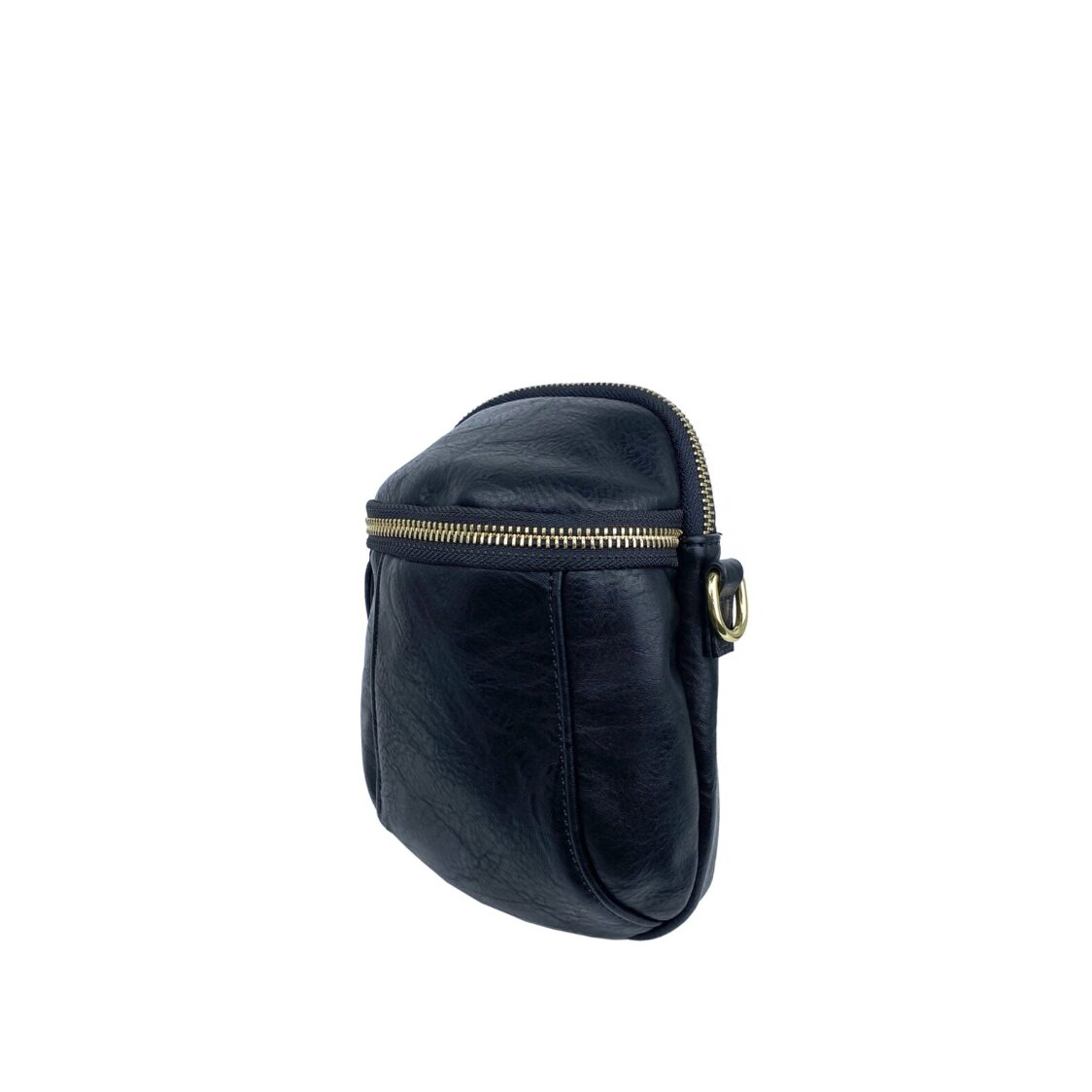 Mel&Co Faux Leather Sling Pouch Small Black