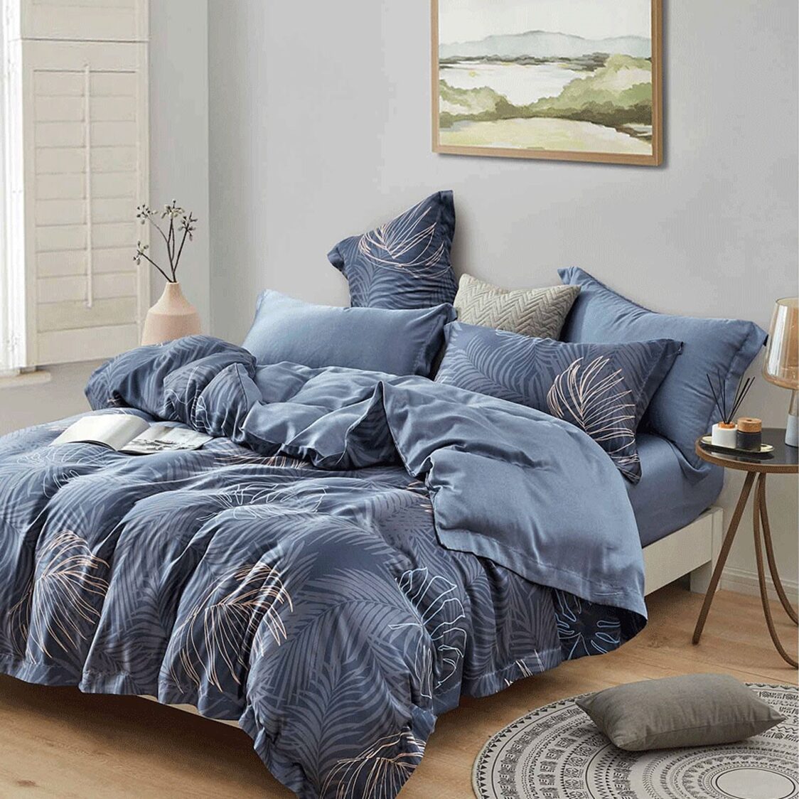 Suzanne Sobelle 67 Cielo Comforter/ Fitted Sheet/ Bed Set