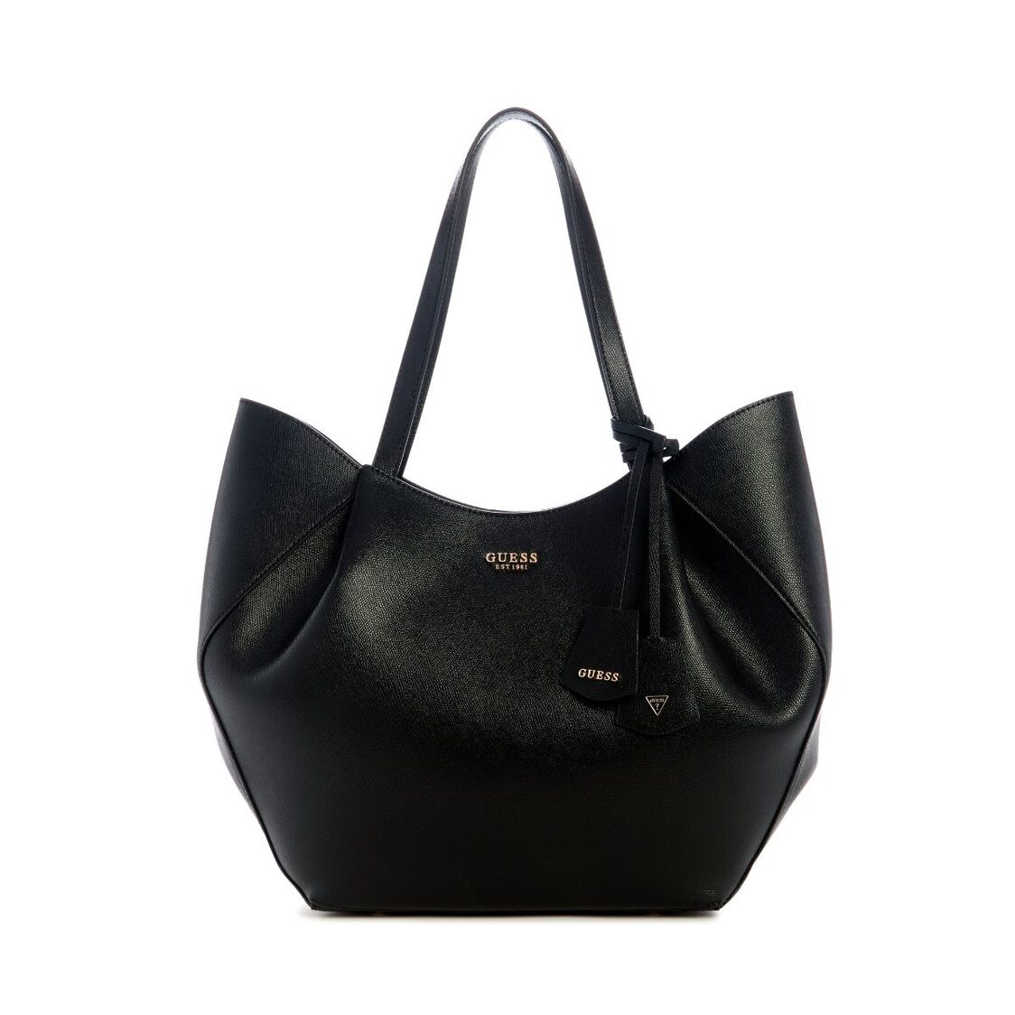 Guess Amorette 2 In 1 Tote,Black