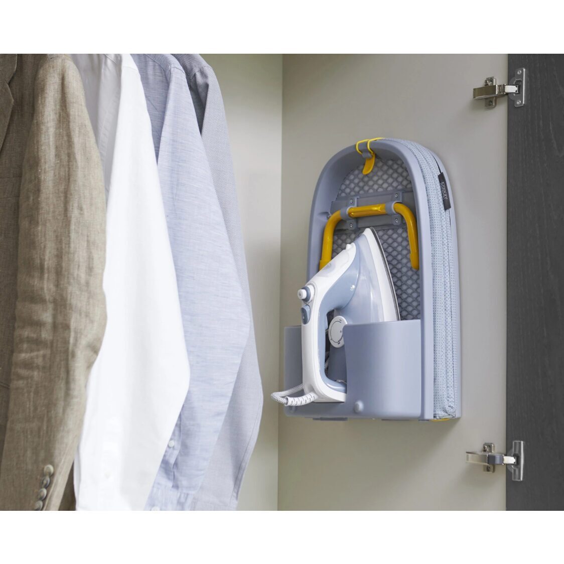 Joseph Joseph Pocket Plus Folding Ironing Board with Advanced Cover Black