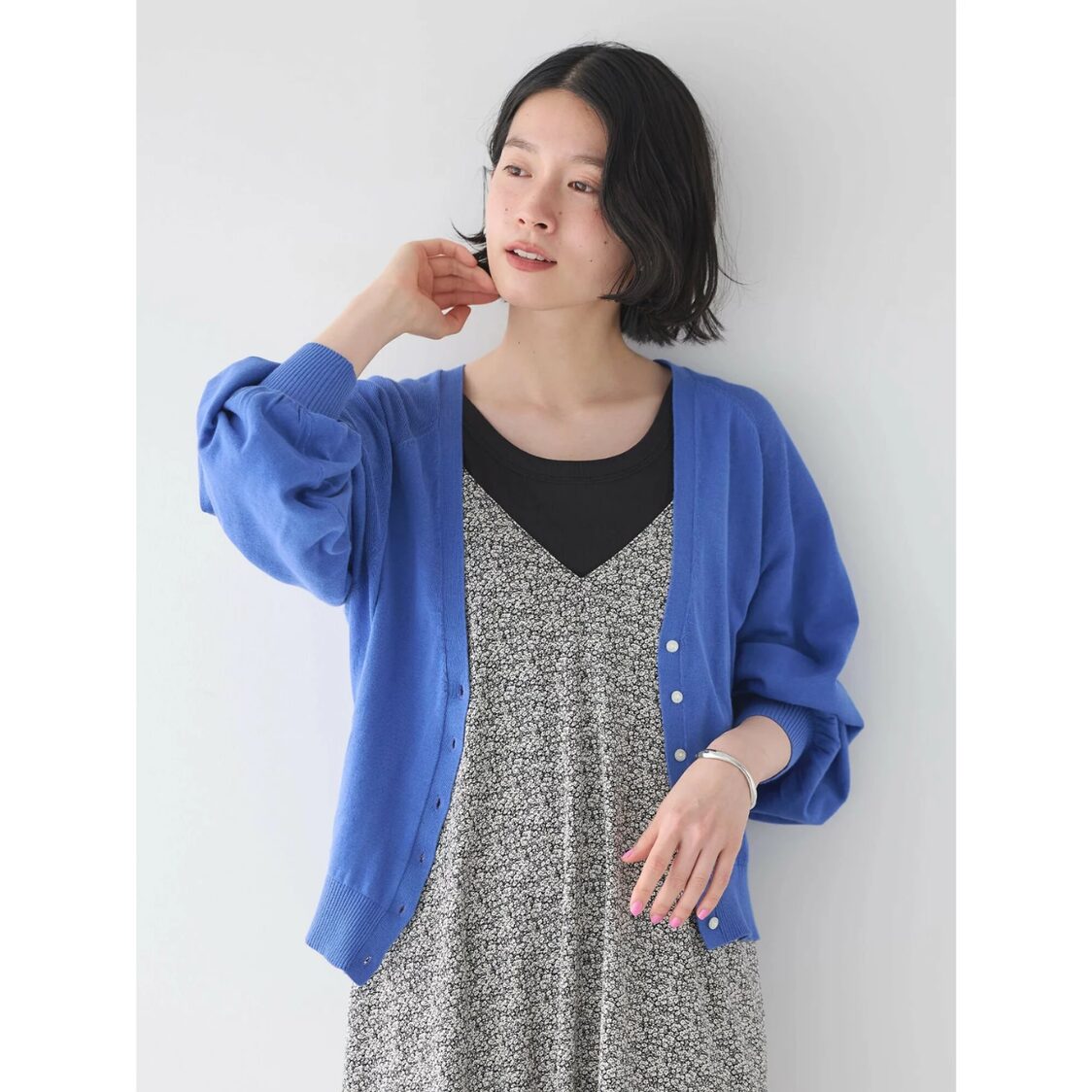 American Holic American Holic Knit Cardigan Blue