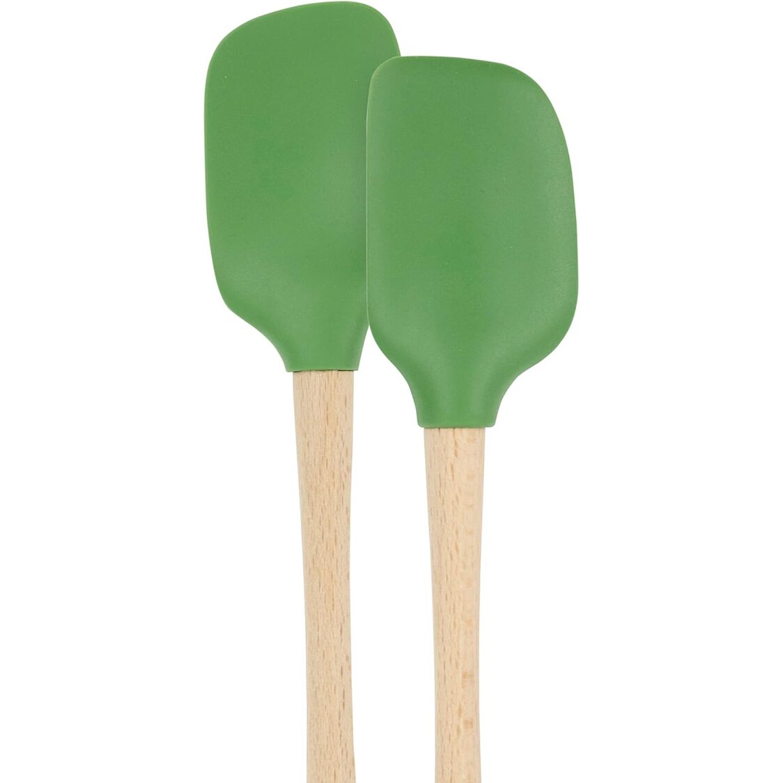 Tovolo Flex-Core WHandled Mini Spatula & Spoonula Set of 2 - Pesto