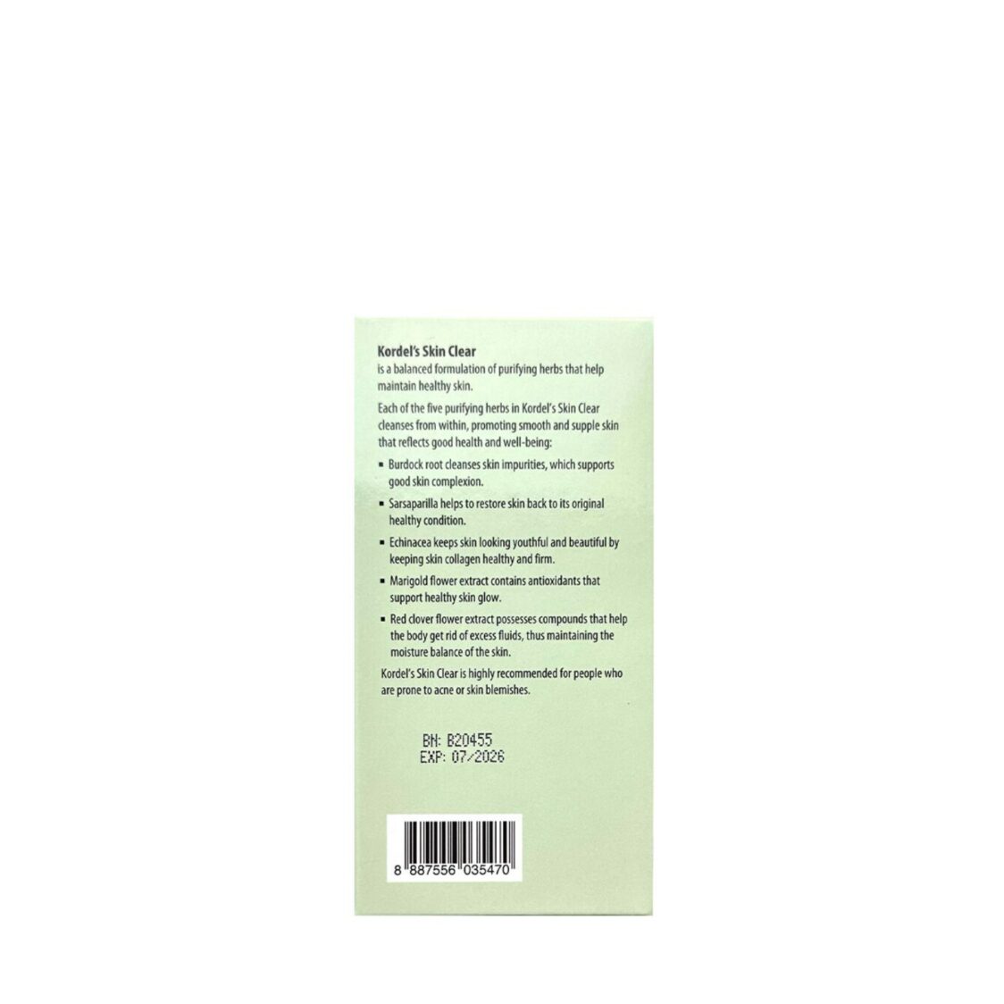 Kordel's Skin Clear 50's