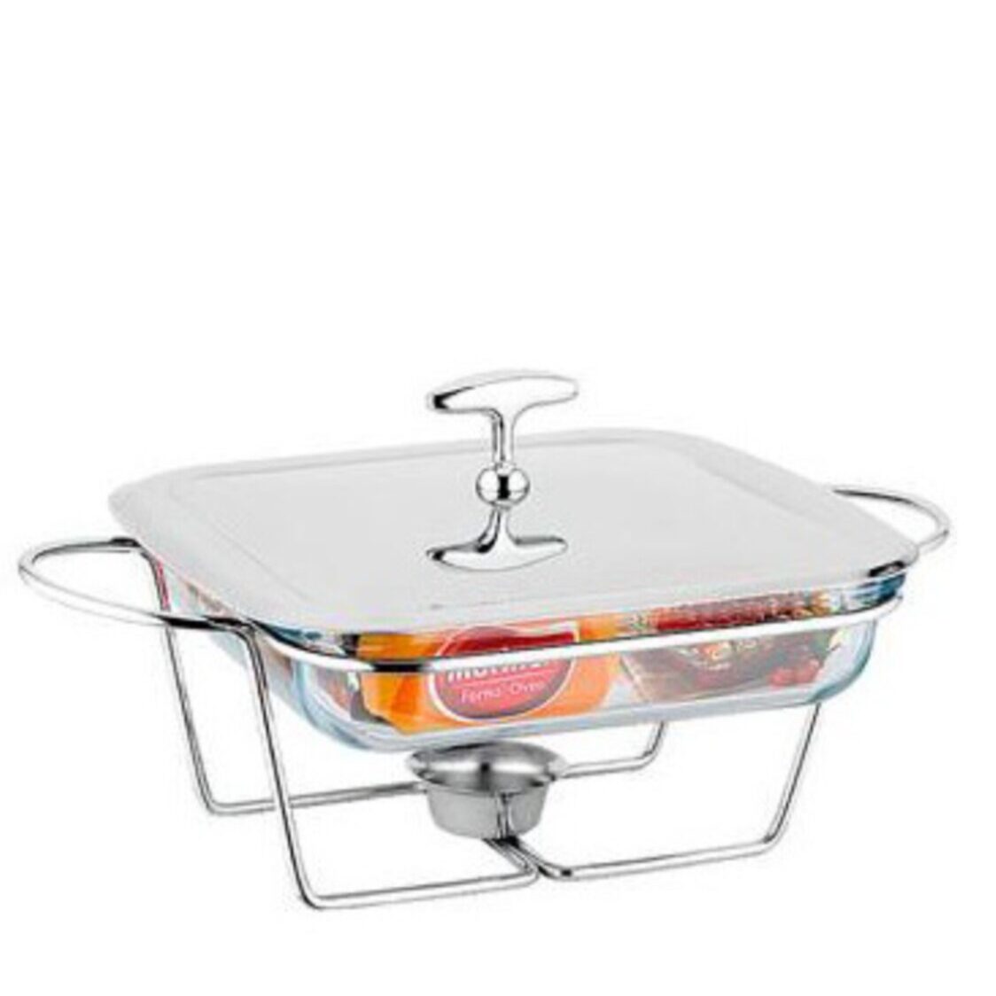 GMI Glass Warmer 2.0L Square W/S.Steel Rack EB-1442