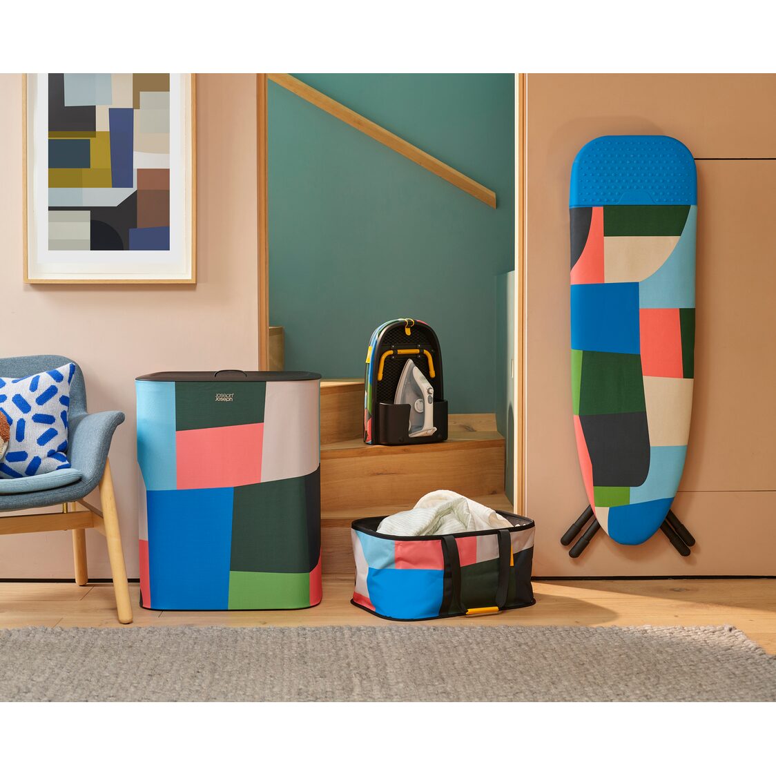 Joseph Joseph Glide 130cm Easy-store Ironing Board x Jonathan Lawes