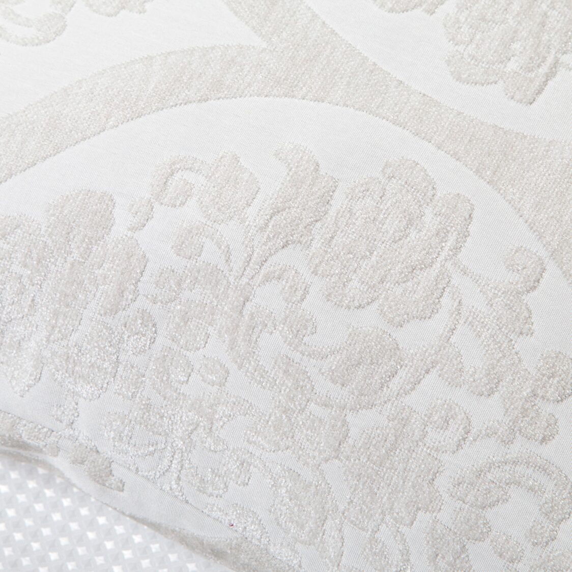 J.Rapee Cooper Cushion Cover White