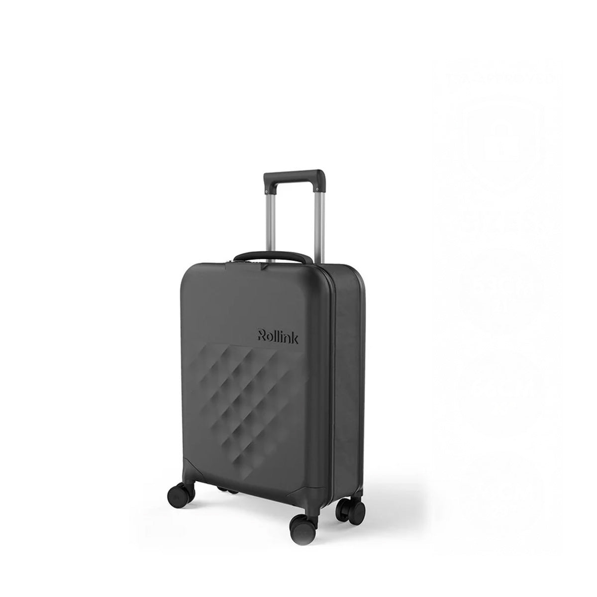 Rollink VEGA 360 Flex 4Wheel Spinner 21" Luggage - Black