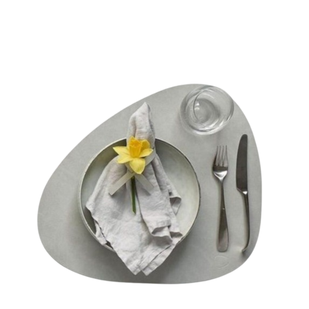 J. Rapee Litchi Placemat Silver