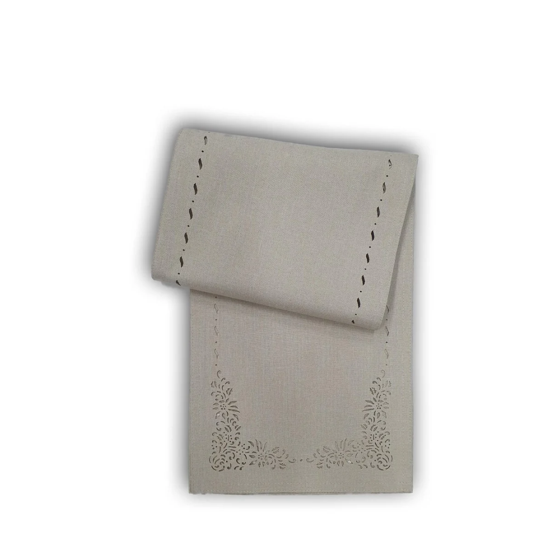 J. Rapee Jardin Tablerunner Stone 33x150cm