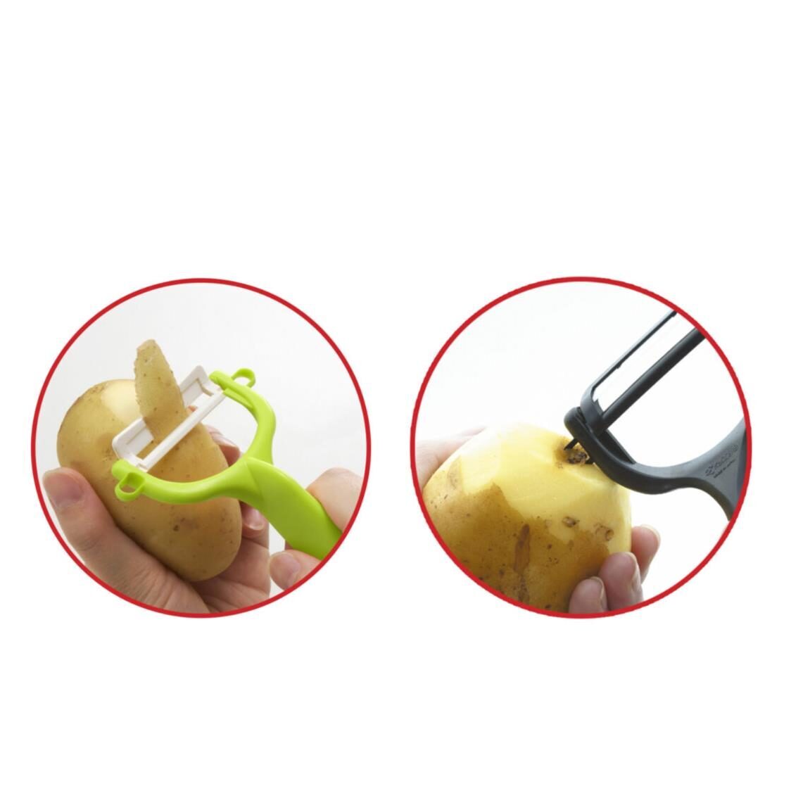 Kyocera Ceramic Blade Peeler – Red (CP-10 NRD)