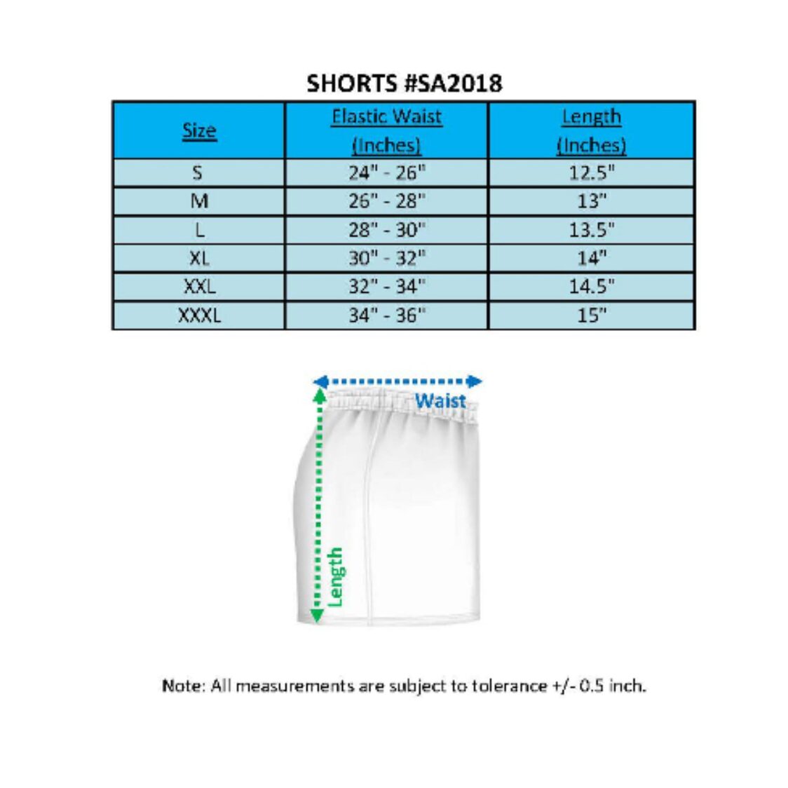 FBT Shorts SA2018 Black