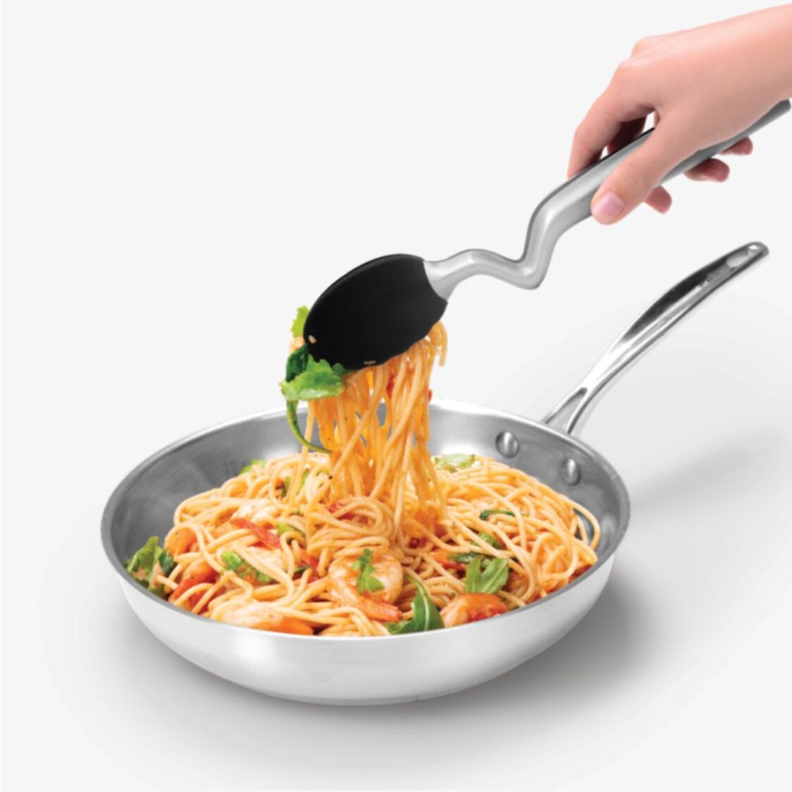 Dreamfarm S/S Silicone Multi-purpose Tong Black Clongs