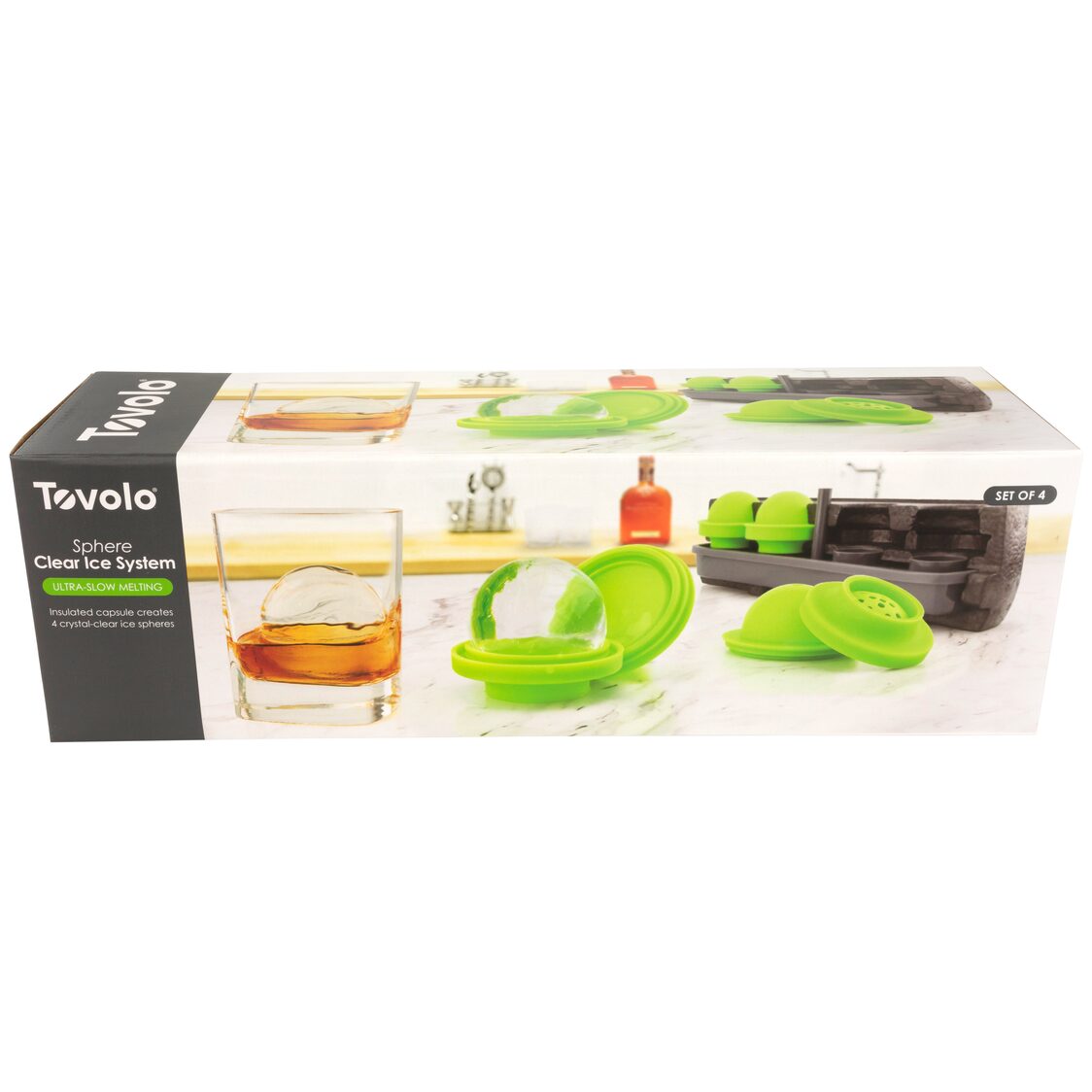 Tovolo Sphere Clear Ice System - Set of 4