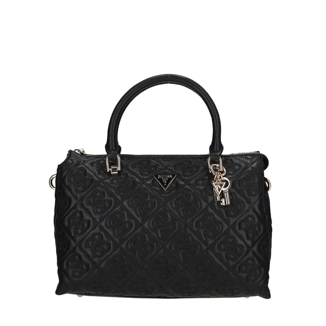 ADELASIA MULTI COMP SATCHEL,BLACK