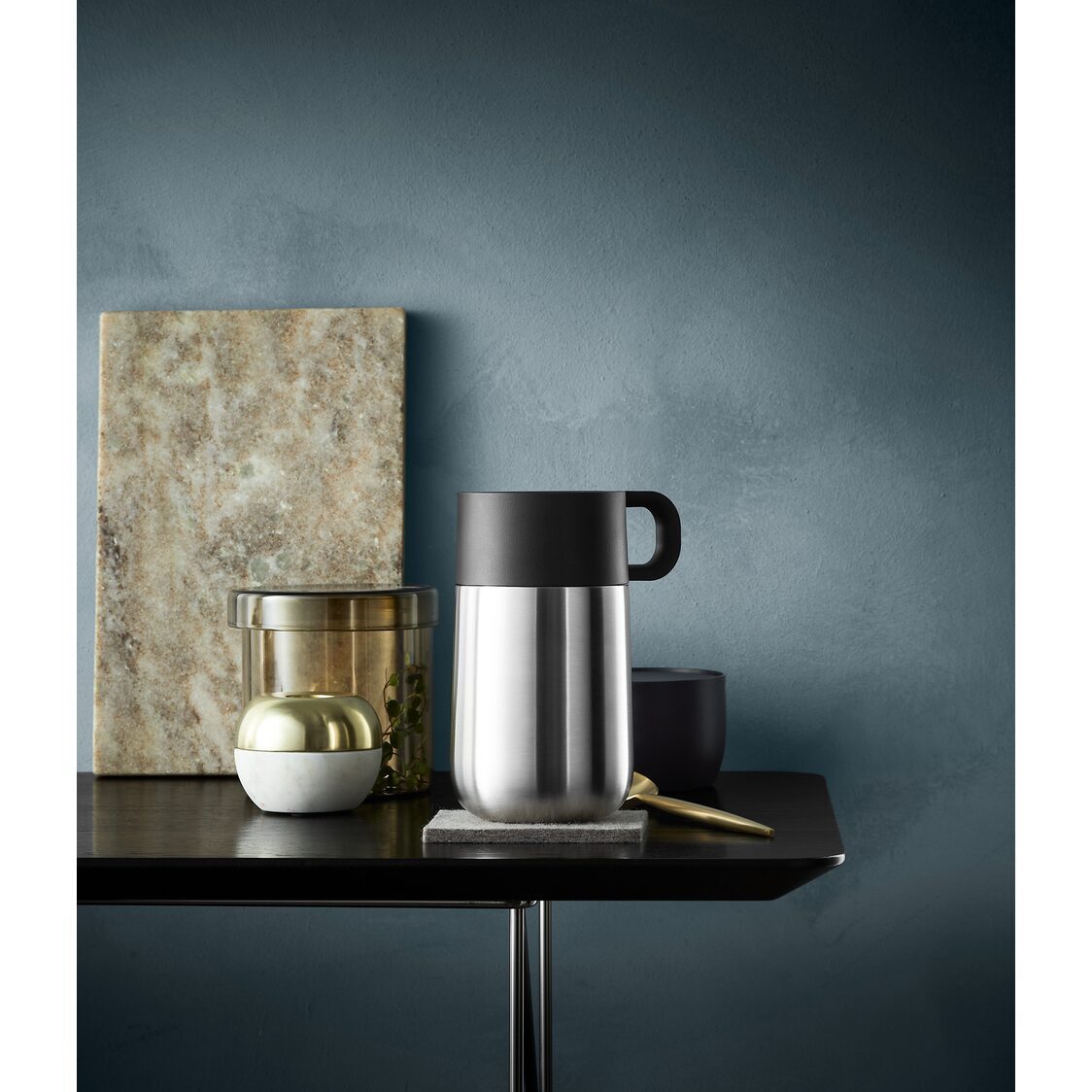 WMF Impulse 300ml Travel Mug - Cromargan Stainless Steel (06-9053-6040)