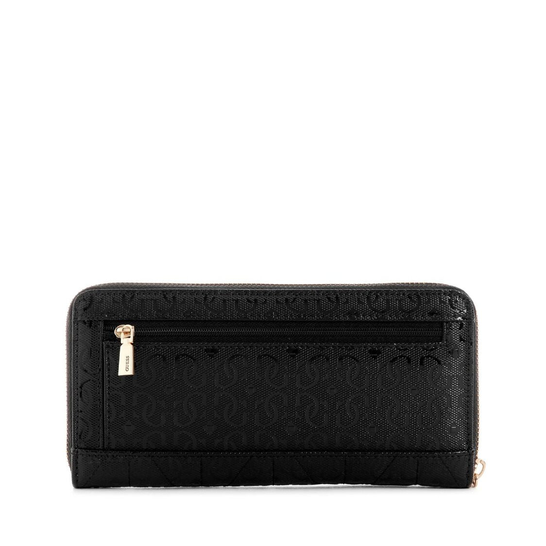 ALDINA SLG LARGE ZIP AROUND,BLACK