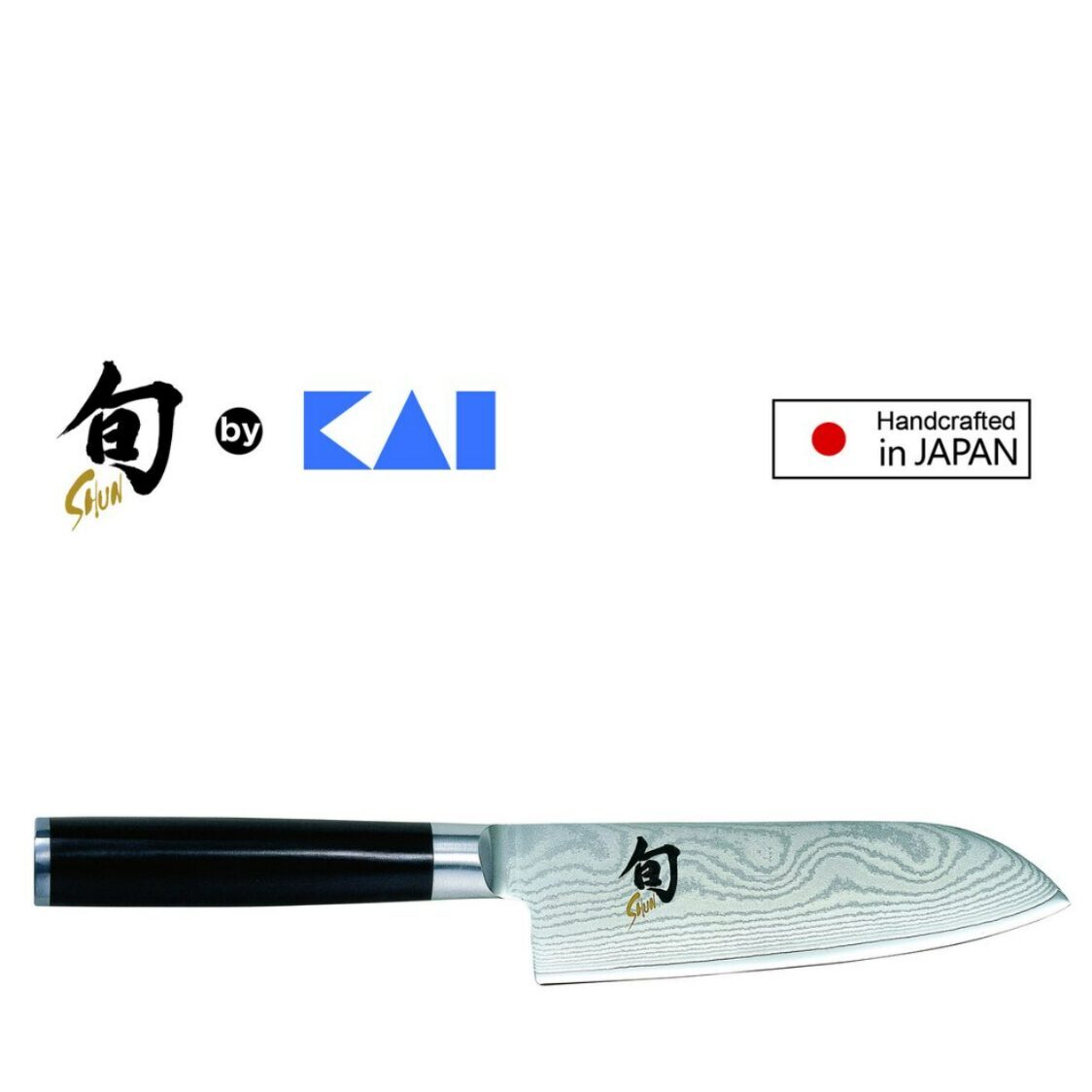 KAI SHUN (旬) Classic Santoku Knife - 14cm (DM-0727)
