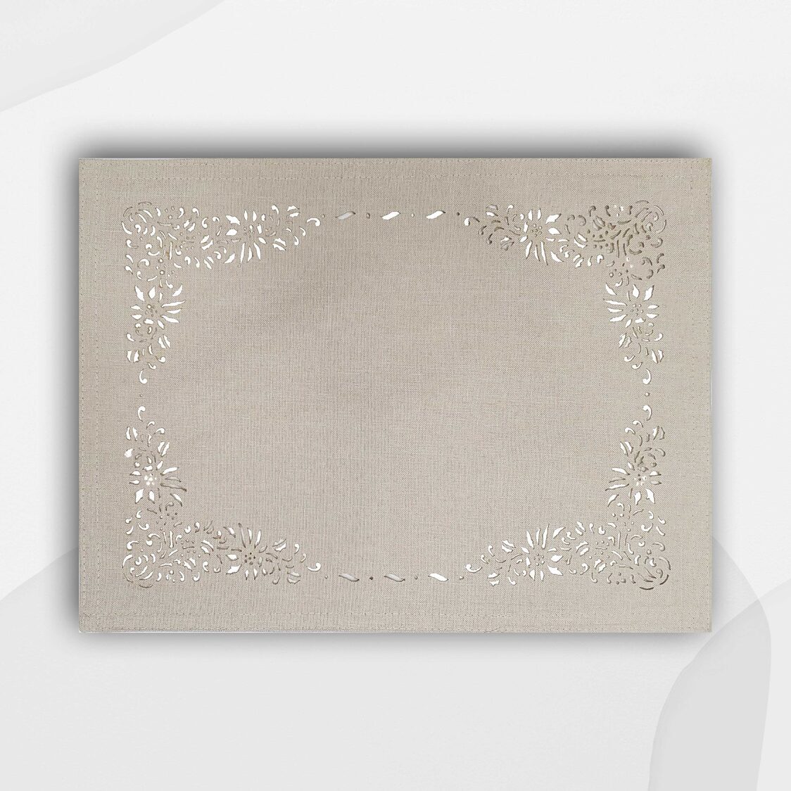 J. Rapee Jardin Placemat Stone 33x45cm