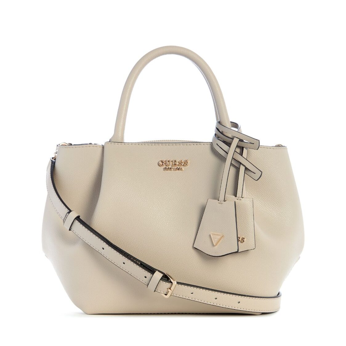 AMORETTE GIRLFRIEND SATCHEL,LIGHT TAUPE