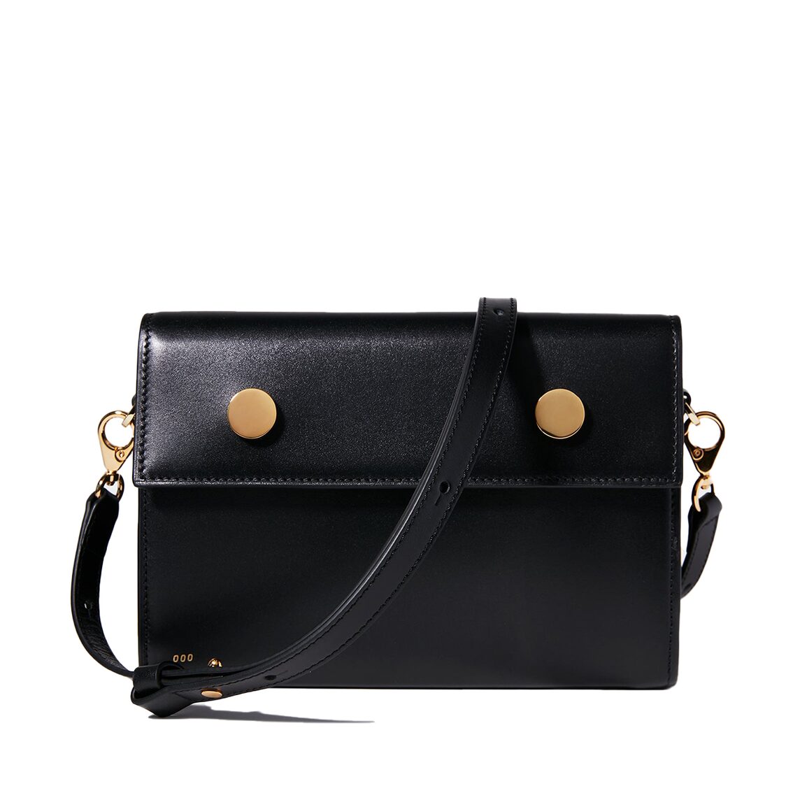 RSVP Golden Eyes Smooth Black 2 Way Bag