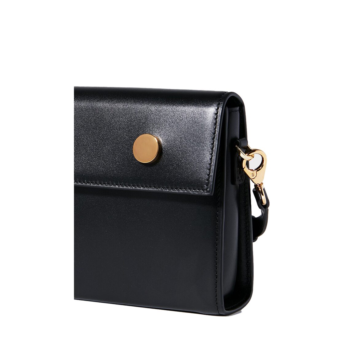 RSVP Golden Eyes Smooth Black 2 Way Bag
