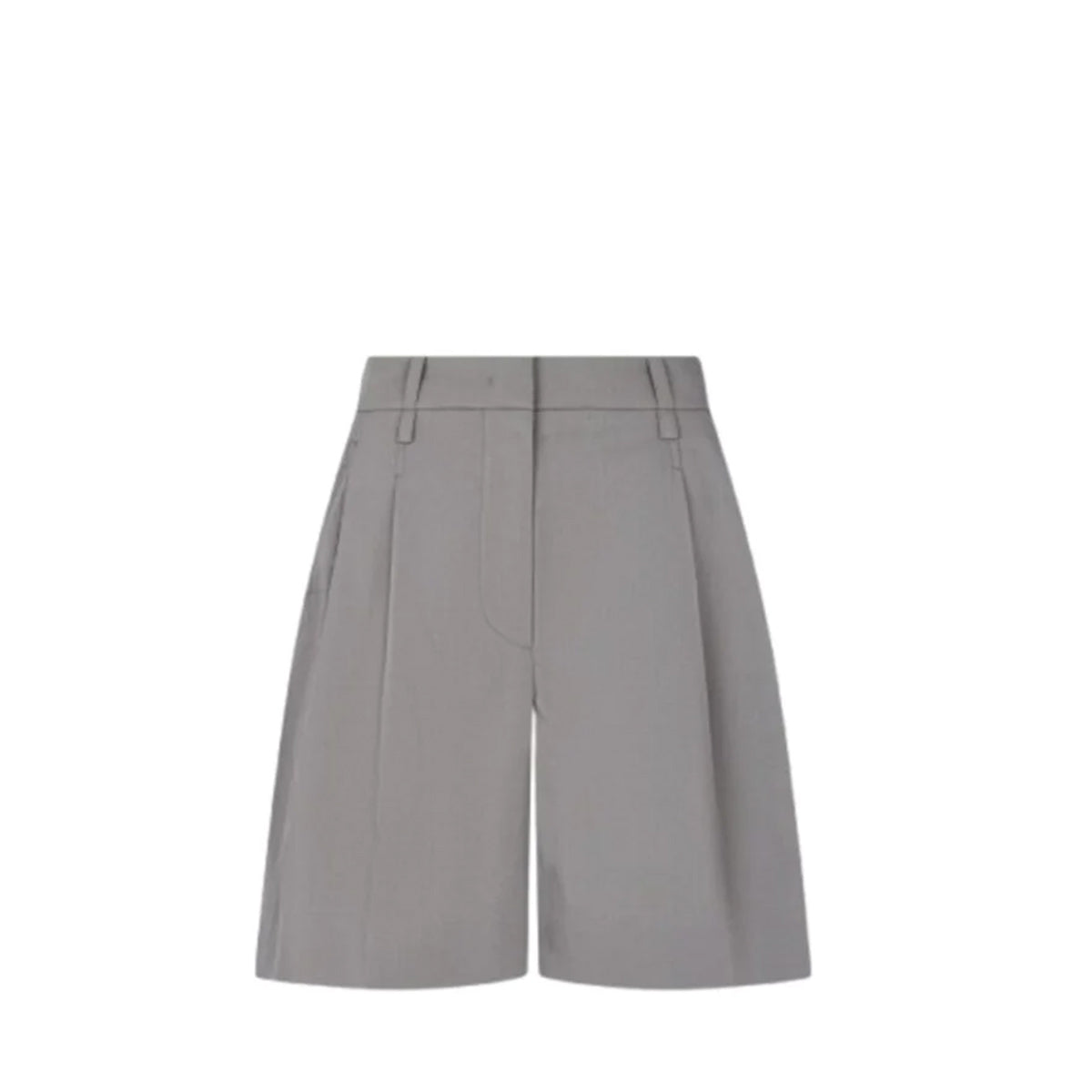 Voice Of Voices Cotton Blend Two Tuck Fleets Shorts