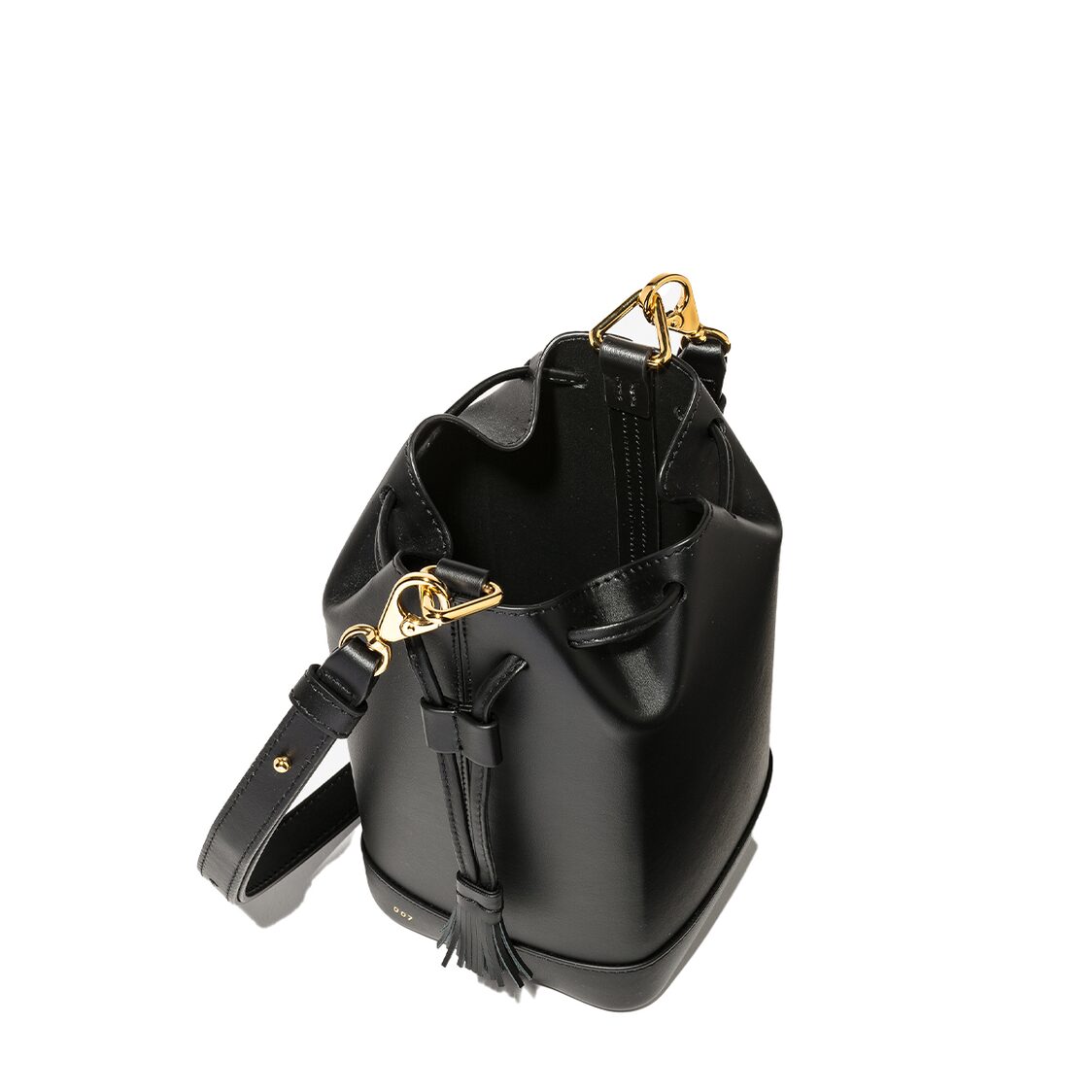 RSVP Milkman Smooth Black Handbag