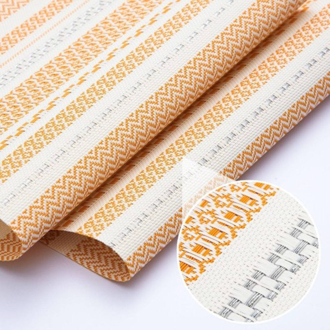 J. Rapee Fineline Placemat Orange