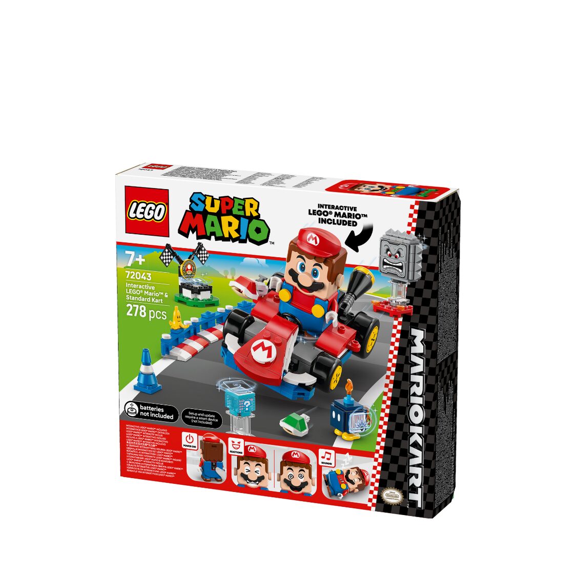 Lego Mario Kart™ – Interactive LEGO® Mario™ & 72043