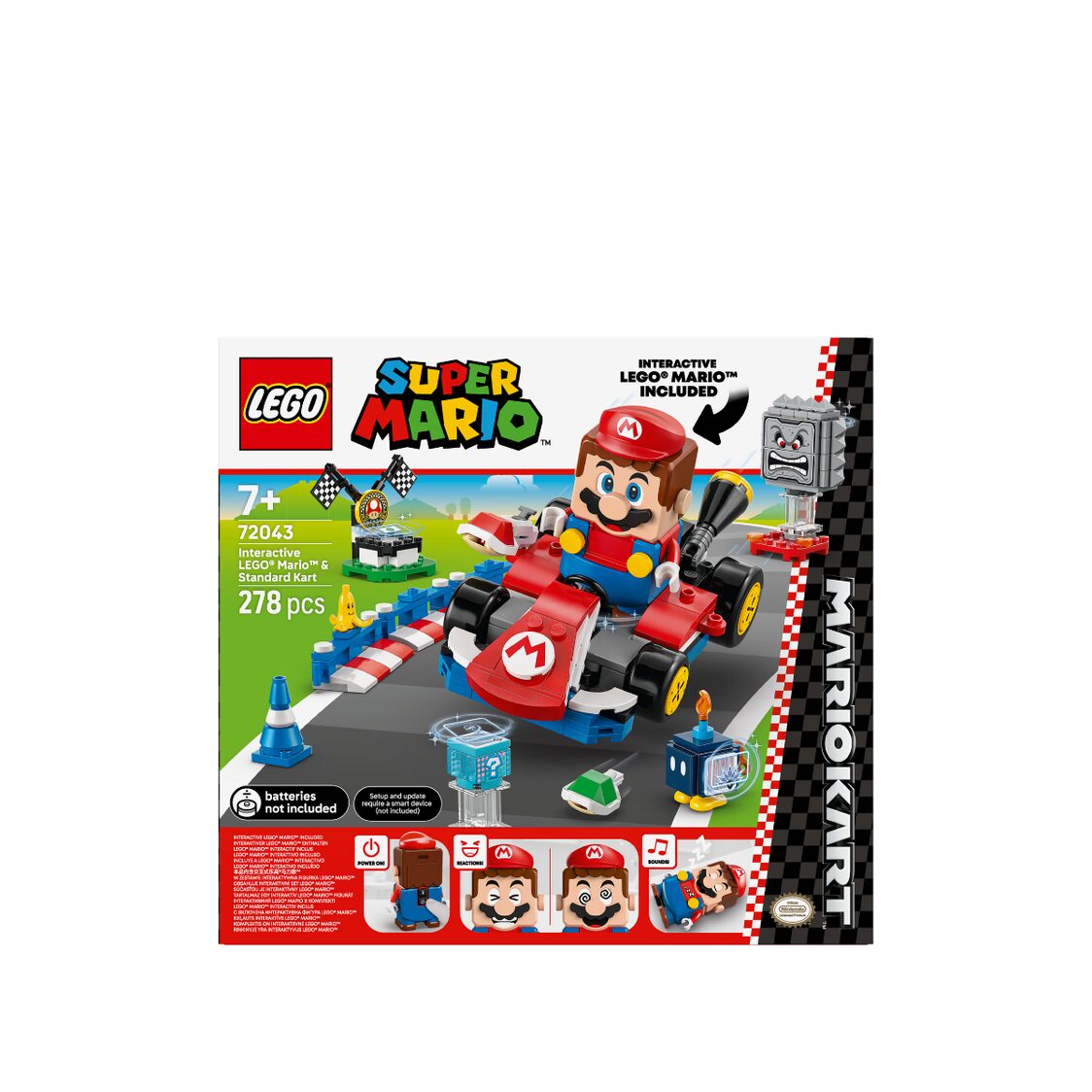 Lego Mario Kart™ – Interactive LEGO® Mario™ & 72043