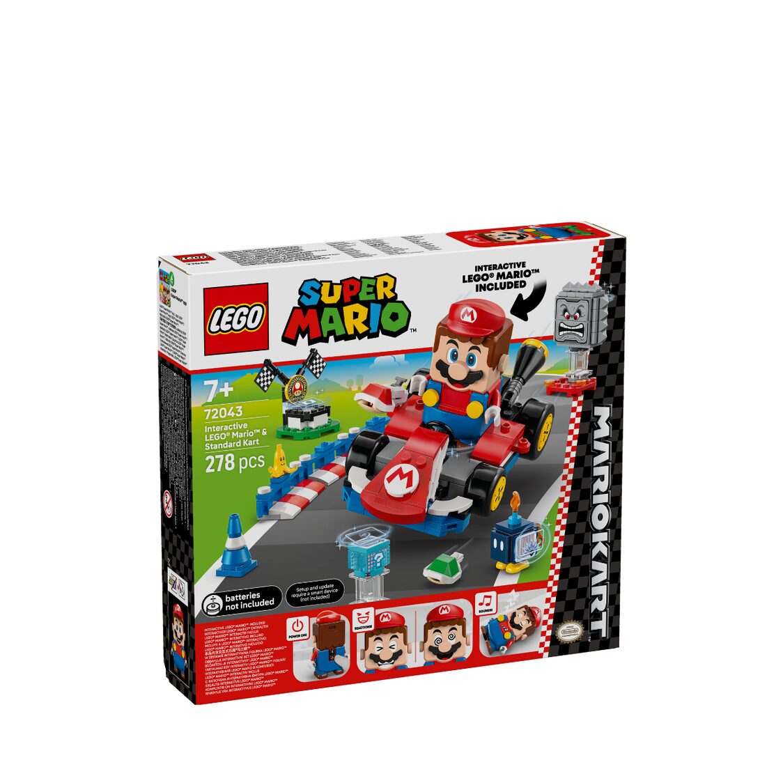 Lego Mario Kart™ – Interactive LEGO® Mario™ & 72043