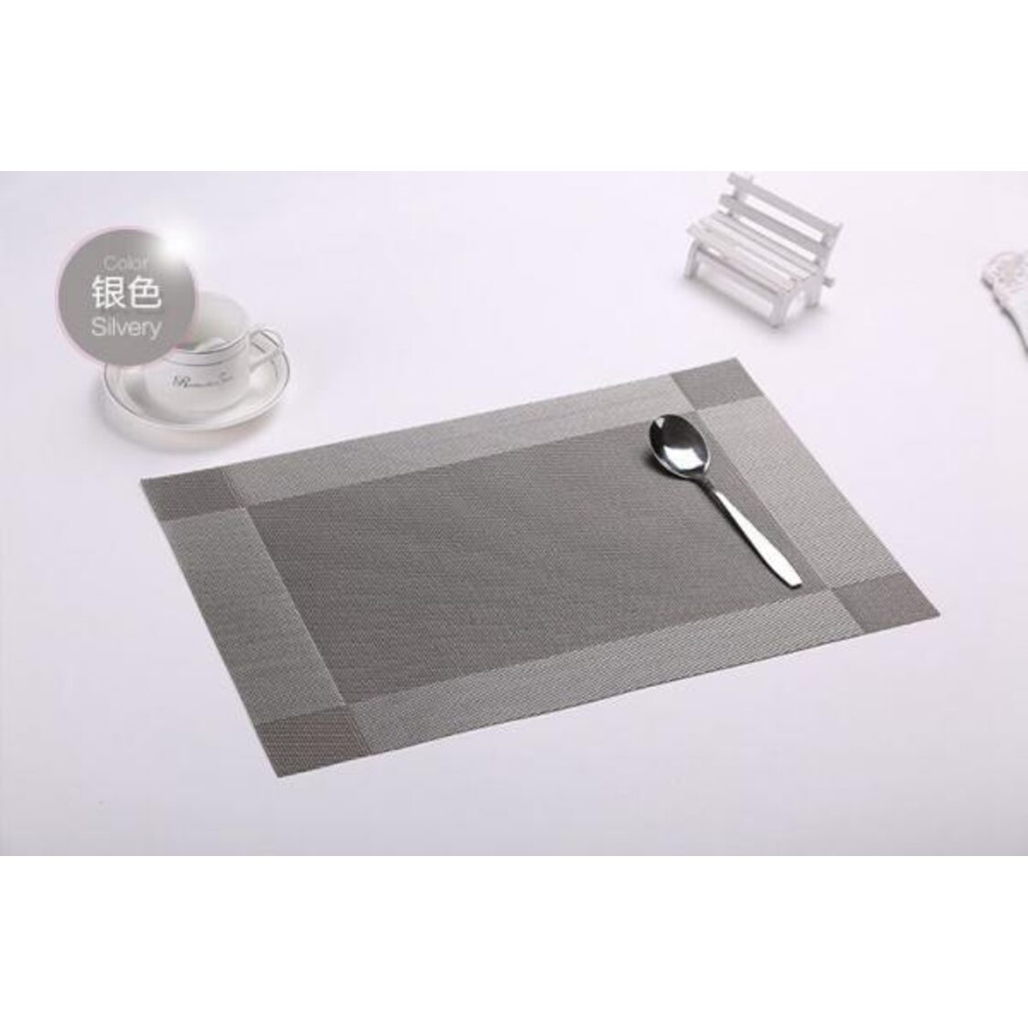 J. Rapee Marque Placemat Grey