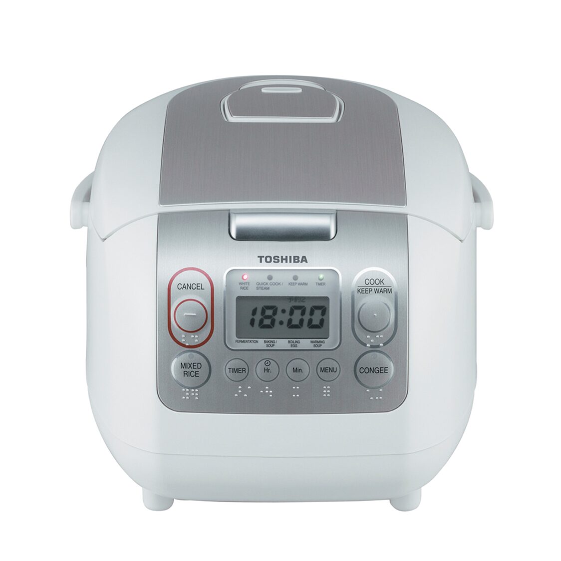 TOSHIBA Electric Rice Cooker 1.0L (RC-10NMFEIS WT)