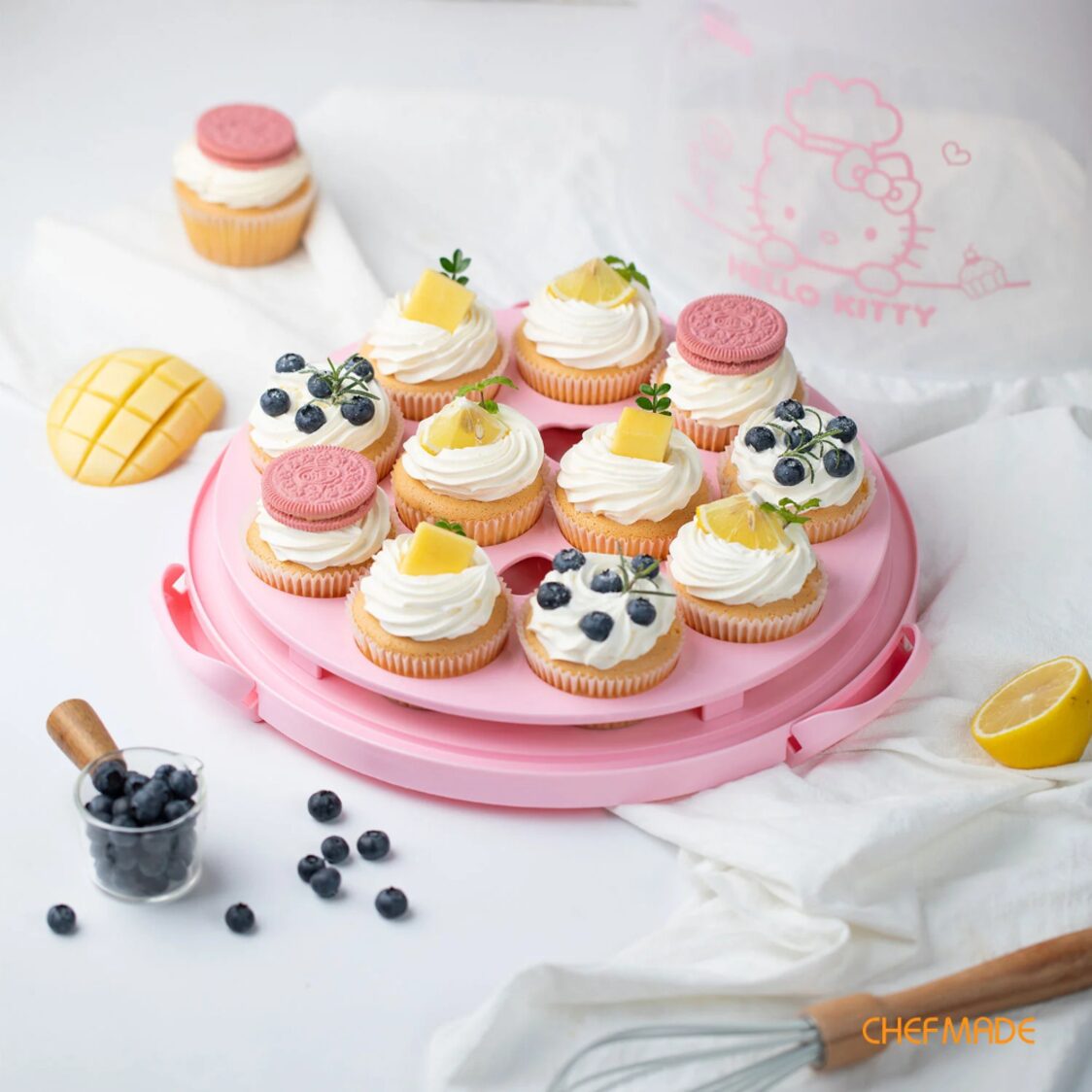 CHEFMADE Hello Kitty PP Cake Carrier 1898CM-KT7034