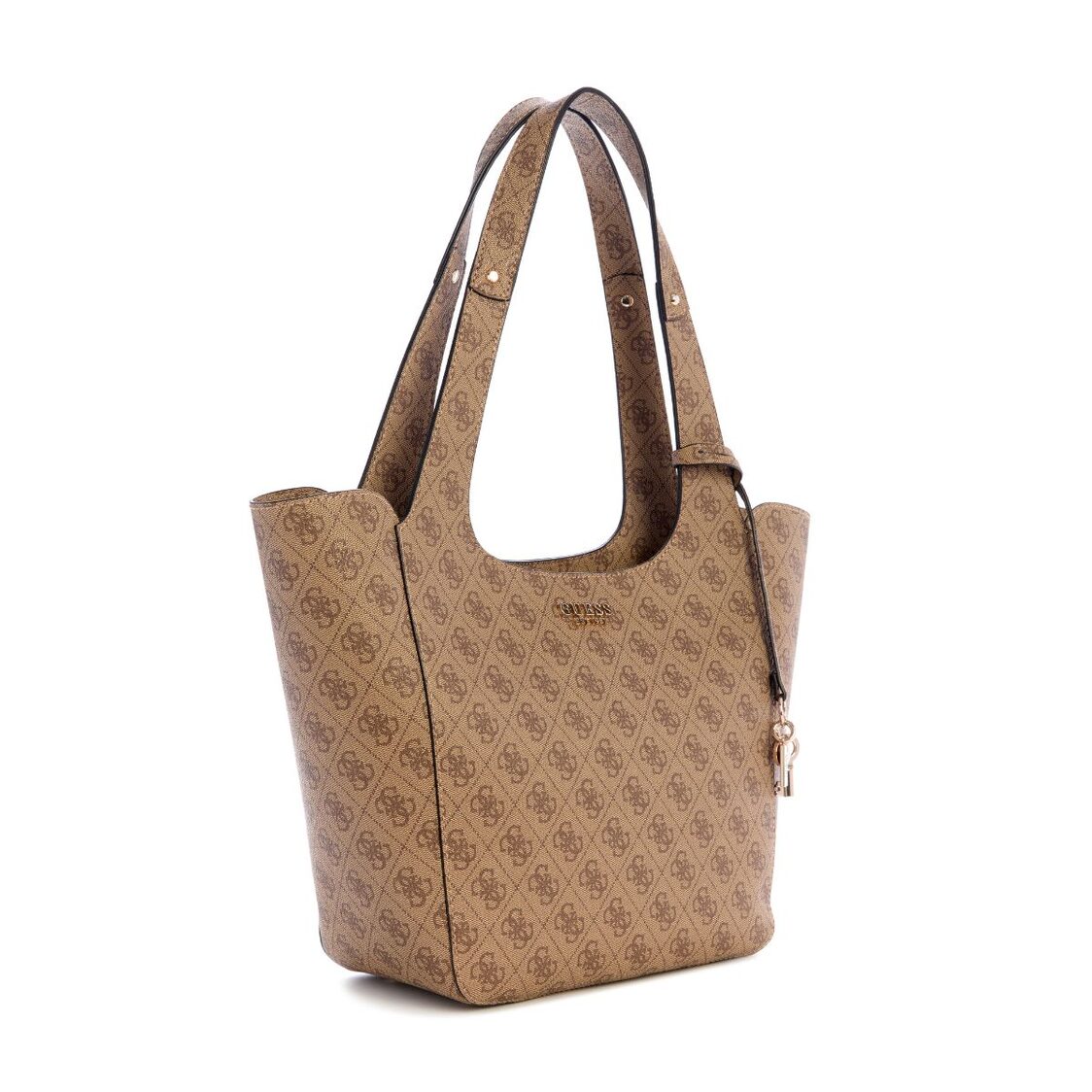 CALISTA 2 IN 1 TOTE,LATTE LOGO