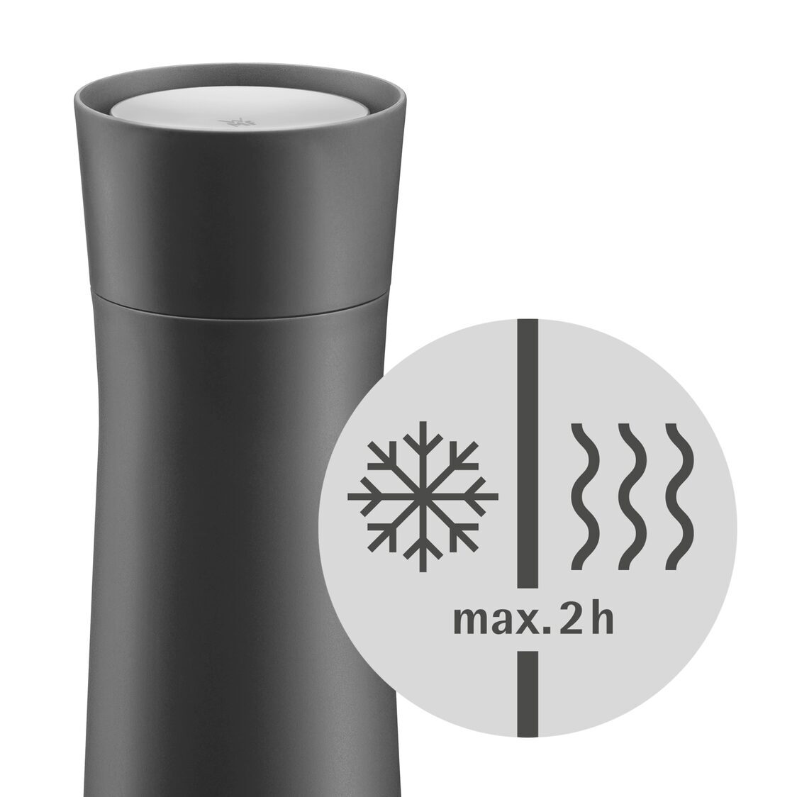 WMF Impulse Insulation Mug 350ml - Anthracite (06-9093-7390)