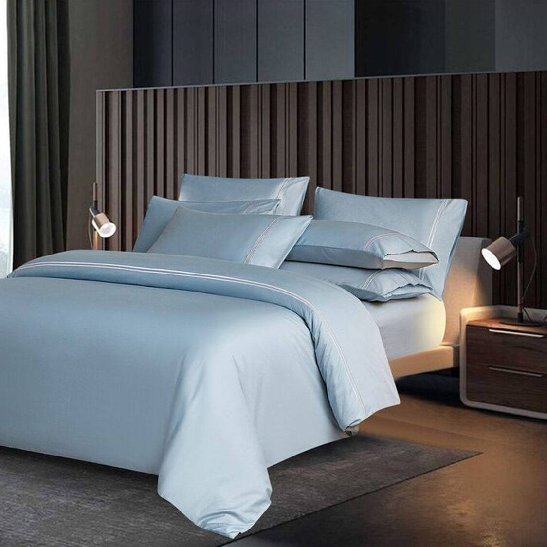 Canopy Elegant Bedset Sky