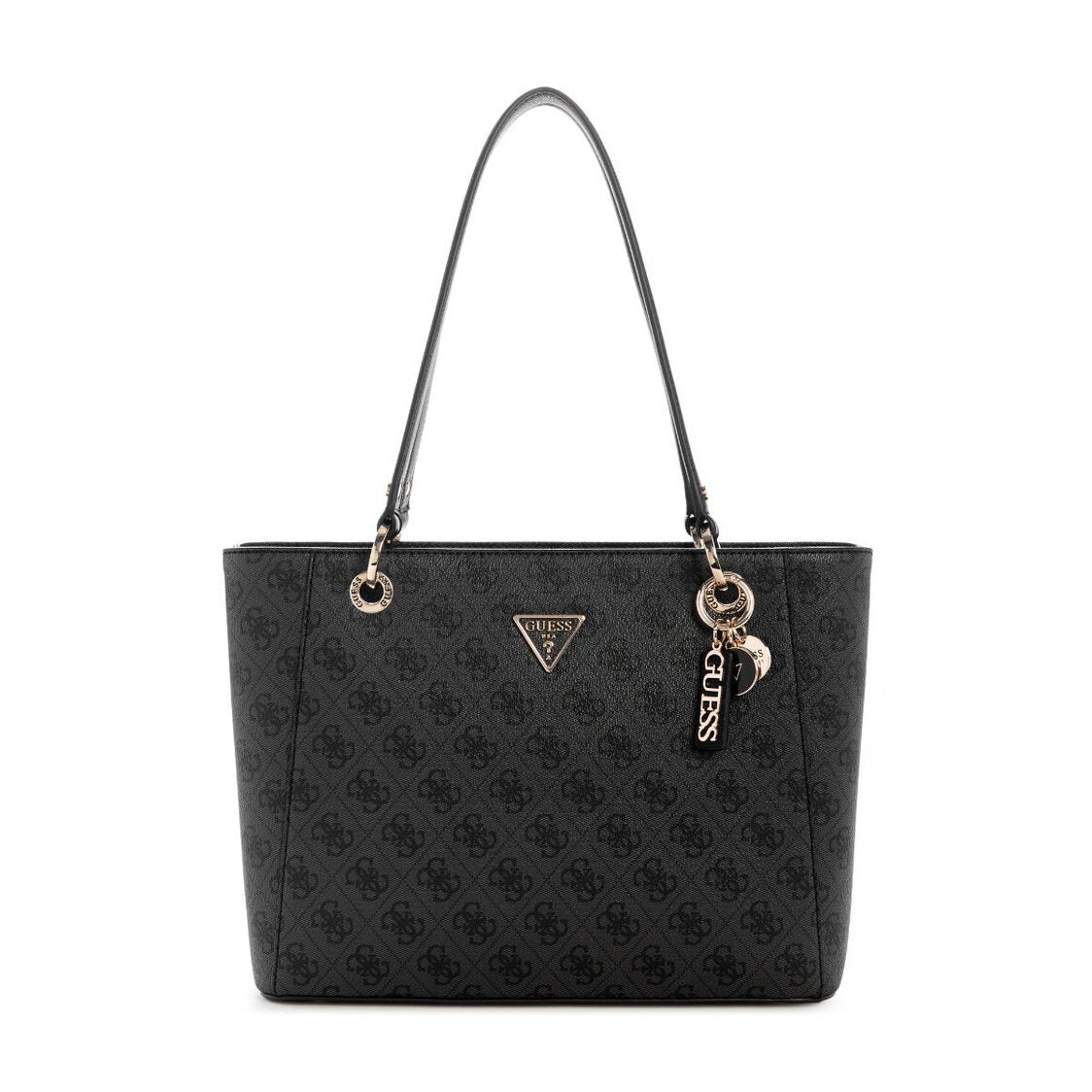 NOELLE II SMALL TOTE,COAL LOGO